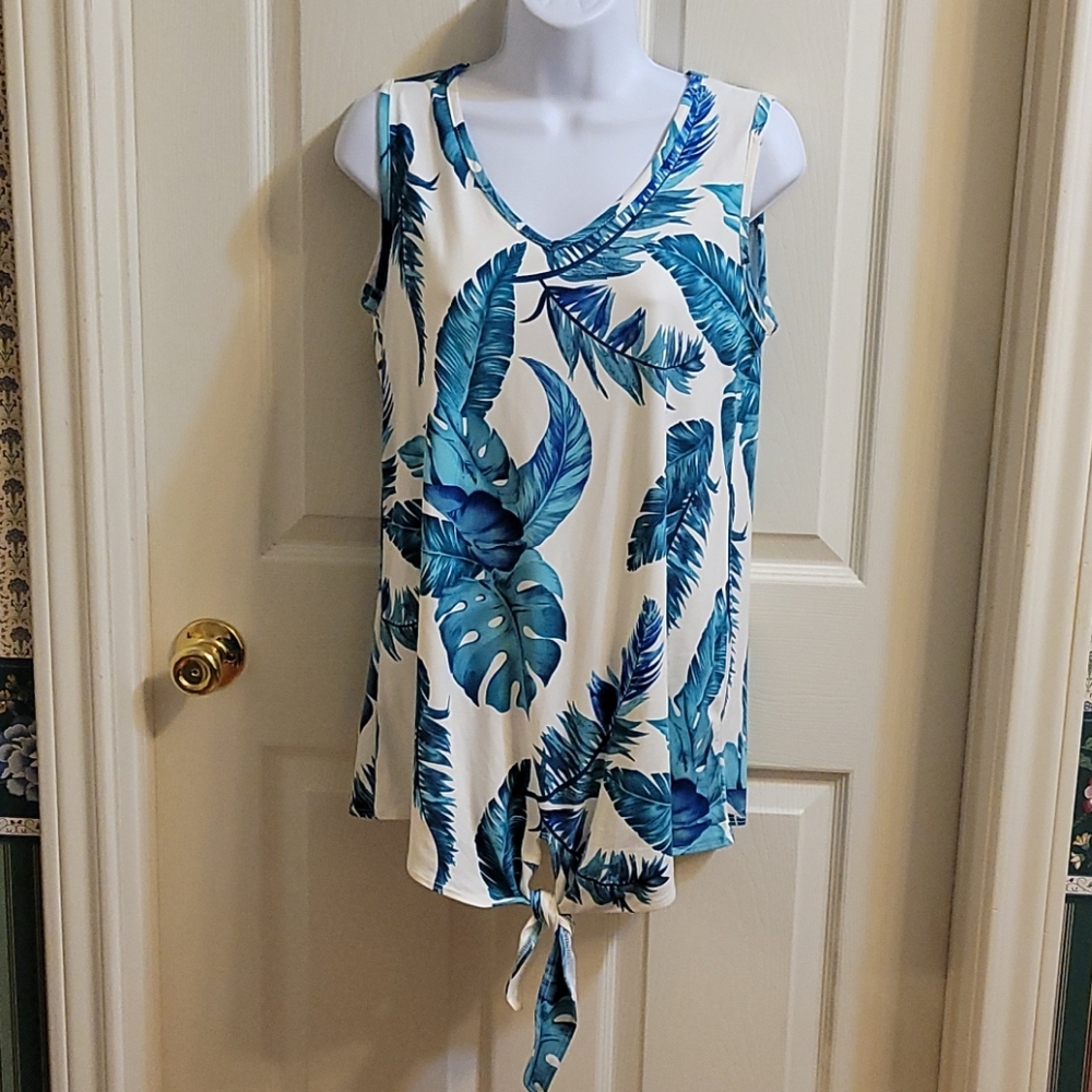 Ladies Dressy Knotted Tank